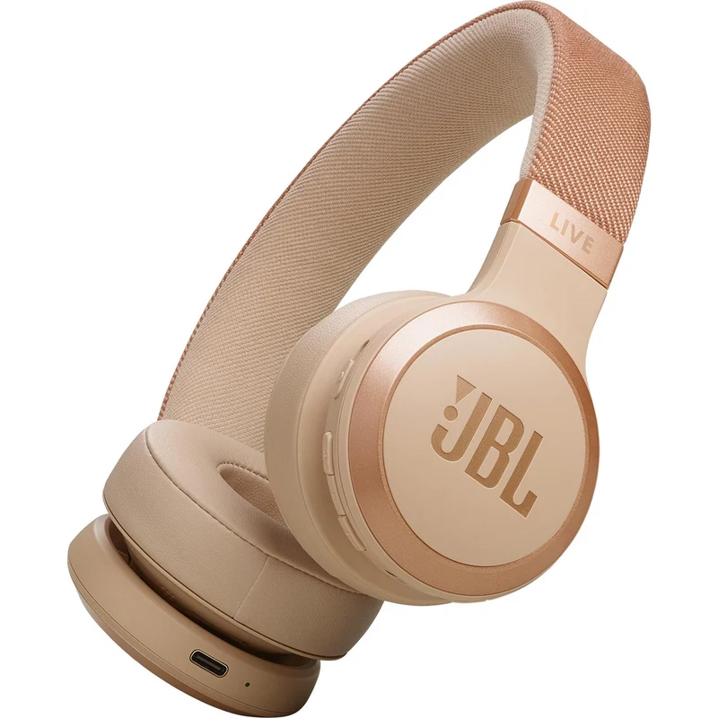 Casque d'écoute sans fil. JBL Live 670NC - Sable
