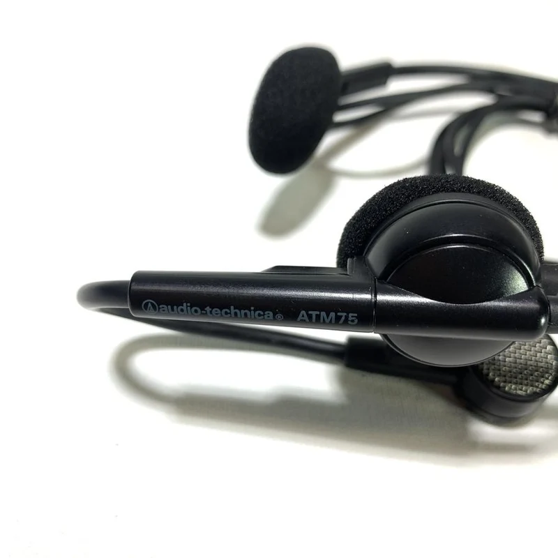 Audio-Technica ATM75 Cardioid Headworn Condenser Microphone w/ mini XLR Connector #2006 - USED