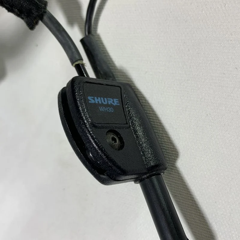Shure WH30 Cardioid Headworn Condenser Microphone w/ TA4 Connector #2030 - USED