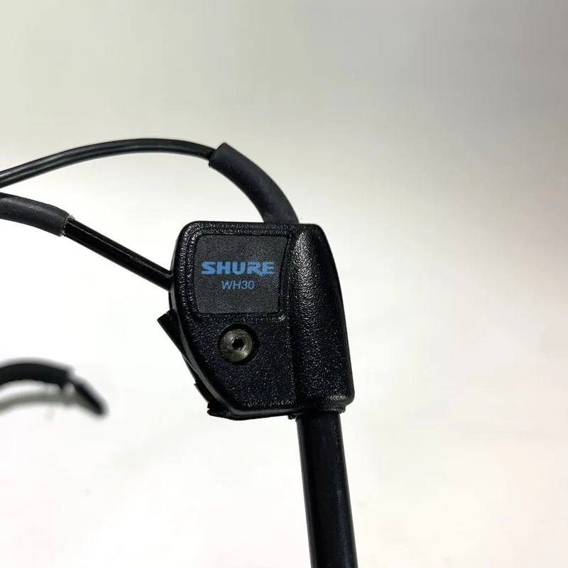 Shure WH30 Cardioid Headworn Condenser Microphone w/ TA4 Connector #2047 - USED