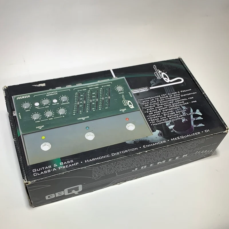 Joemeek gbQ Distortion / EQ / Enhancer Pedal