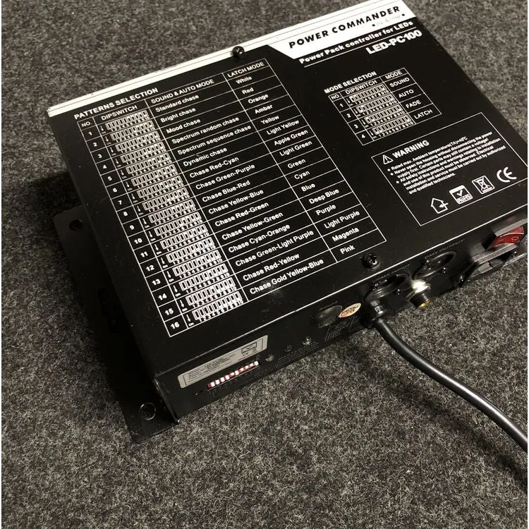 Acme Technologies LED-PC100 DMX Controllable Power Commander for Passive High-Brightness Led Fixtures - USED