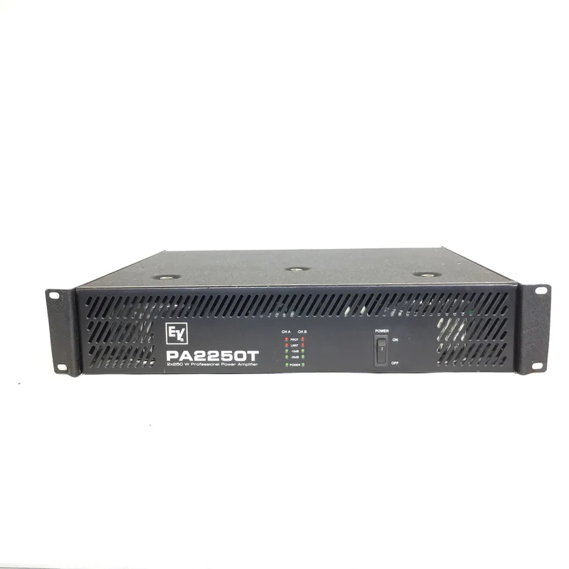 Electro-Voice PA2250T Rackmount 2-Channel 250W Power Amplifier (50V/70V/100V) #2588 - USED
