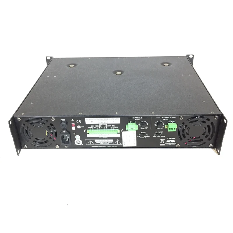 Electro-Voice PA2250T Rackmount 2-Channel 250W Power Amplifier (50V/70V/100V) #2588 - USED
