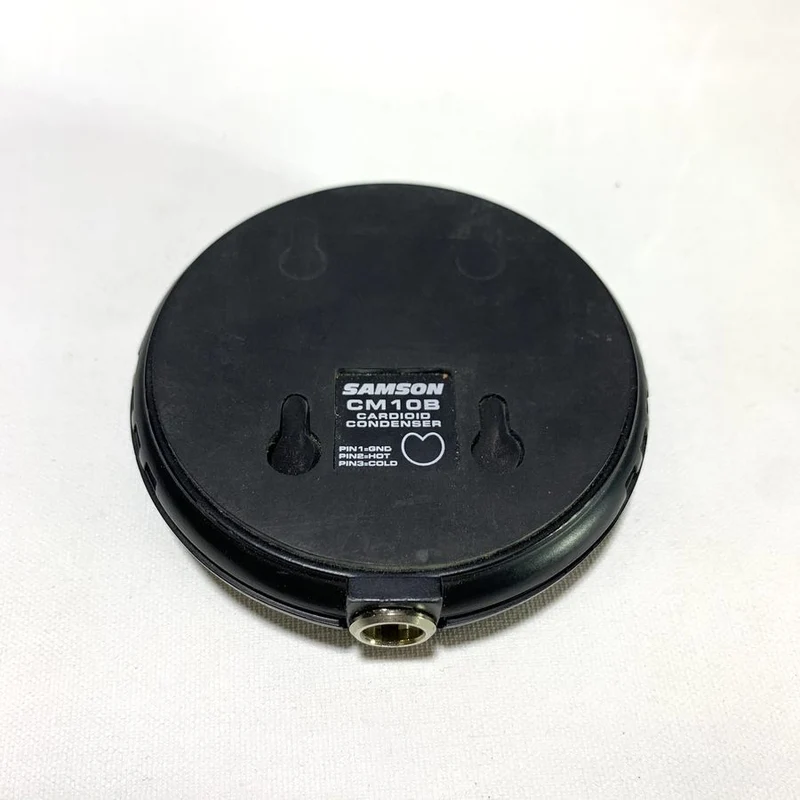 Samson CM10B Unidirectional Boundary Microphone w/ 30-foot Mini-XLR to Standard XLR Cable #2012 - DEMO