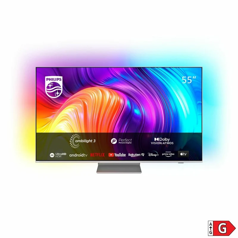 Téléviseur intelligent Philips 55PUS8807AMB 55" Ultra HD 4K LED Android TV