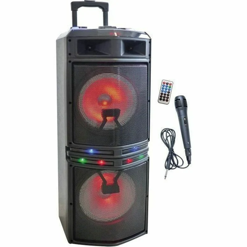 Enceintes Bluetooth portables Inovalley MS02XXL 1000 W Karaoké