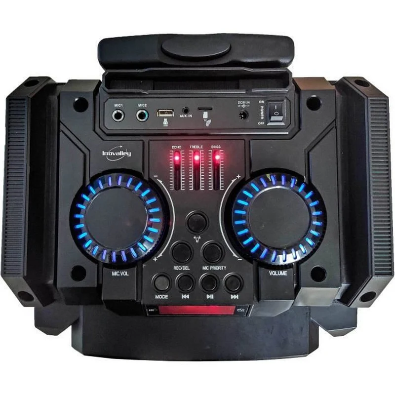 Enceinte Bluetooth portable avec microphone Inovalley MS01XXL 800 W