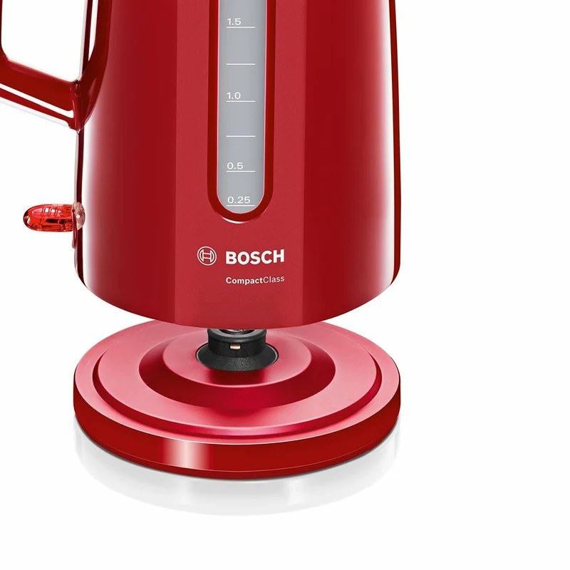 Bouilloire BOSCH TWK3A014 2400 W Rouge Acier inoxydable Plastique/Acier inoxydable 2400 W 1,7 L 1,7 L