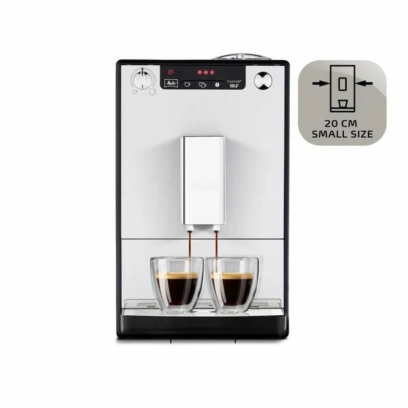 Cafetière superautomatique Melitta Solo Silver E950-103 Silver 1400 W 1450 W 15 bar 1,2 L 1400 W