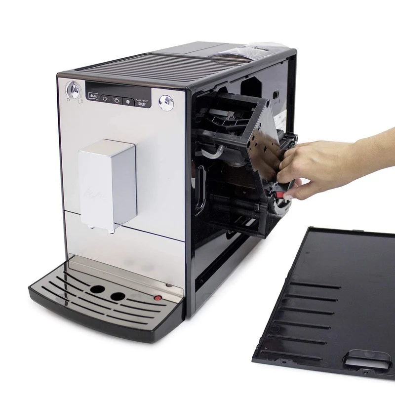 Cafetière superautomatique Melitta Solo Silver E950-103 Silver 1400 W 1450 W 15 bar 1,2 L 1400 W