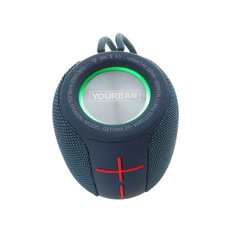 Getone 25 Bleu - Enceinte Nomade Bluetooth Compacte Bleu