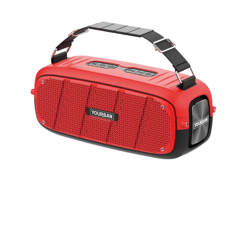 Getone 60 Red - Enceinte Nomade Bluetooth Compacte Rouge
