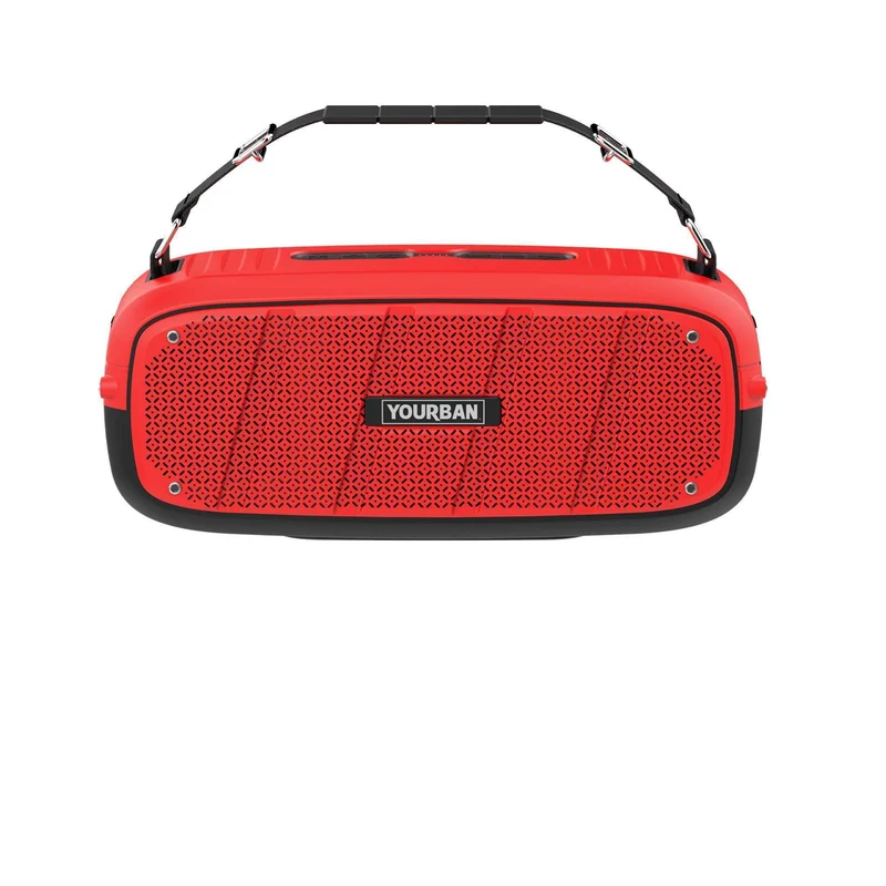 Getone 60 Red - Enceinte Nomade Bluetooth Compacte Rouge