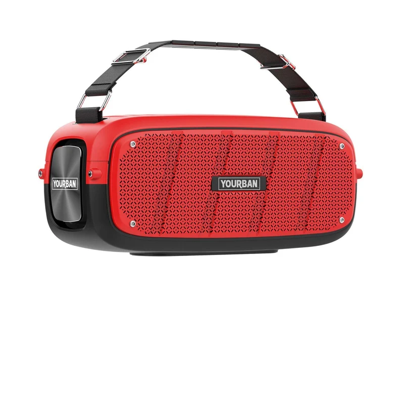 Getone 60 Red - Enceinte Nomade Bluetooth Compacte Rouge