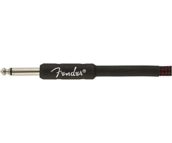 5,5m Professional Instrument Cable Red Tweed
