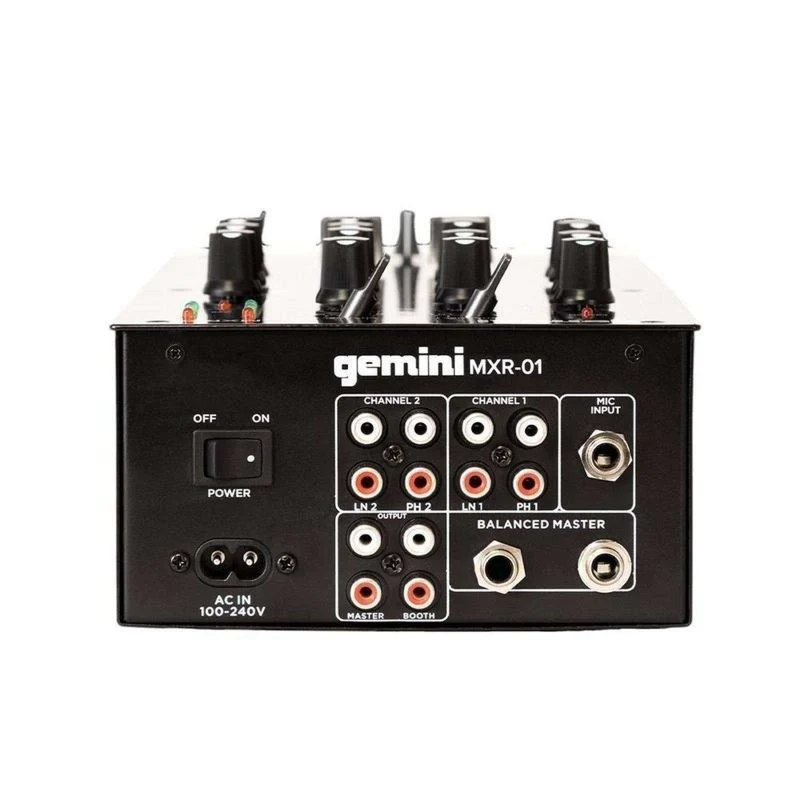 MXR-01BT - Table De Mixage 2 Canaux(bluetooth)