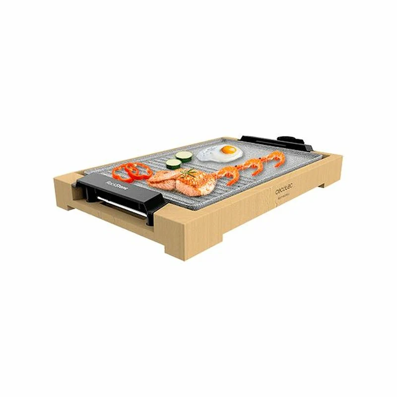 Gril Cecotec Tasty&Grill 2000 Bamboo MixStone 200W