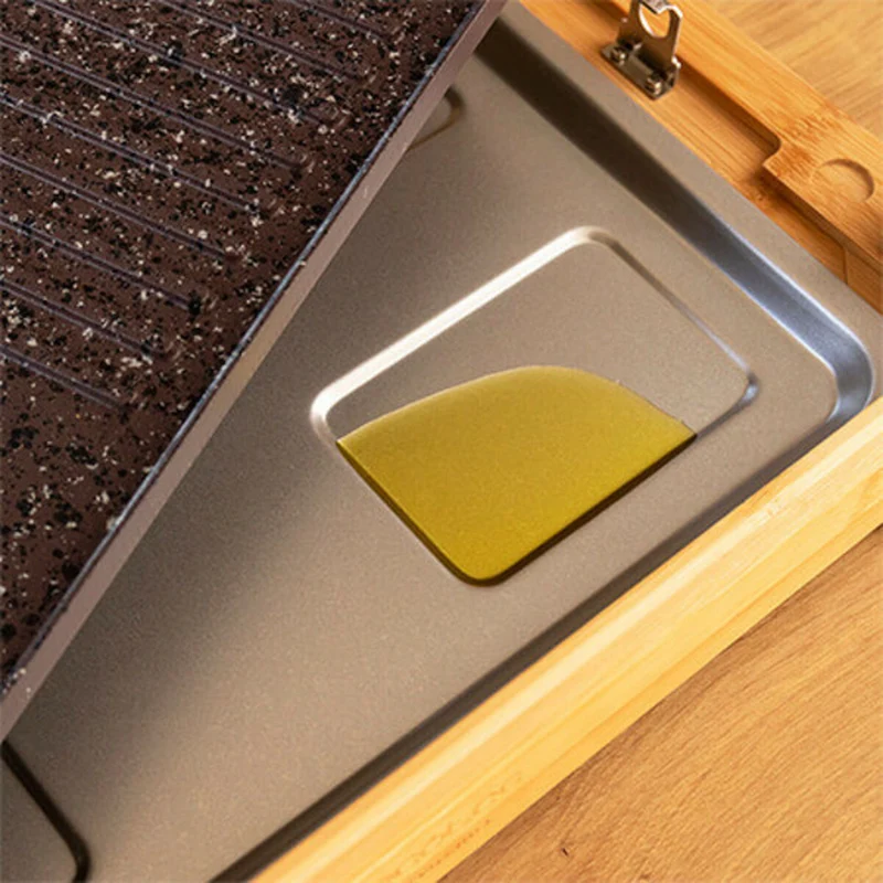 Gril Cecotec Tasty&Grill 2000 Bamboo MixStone 200W