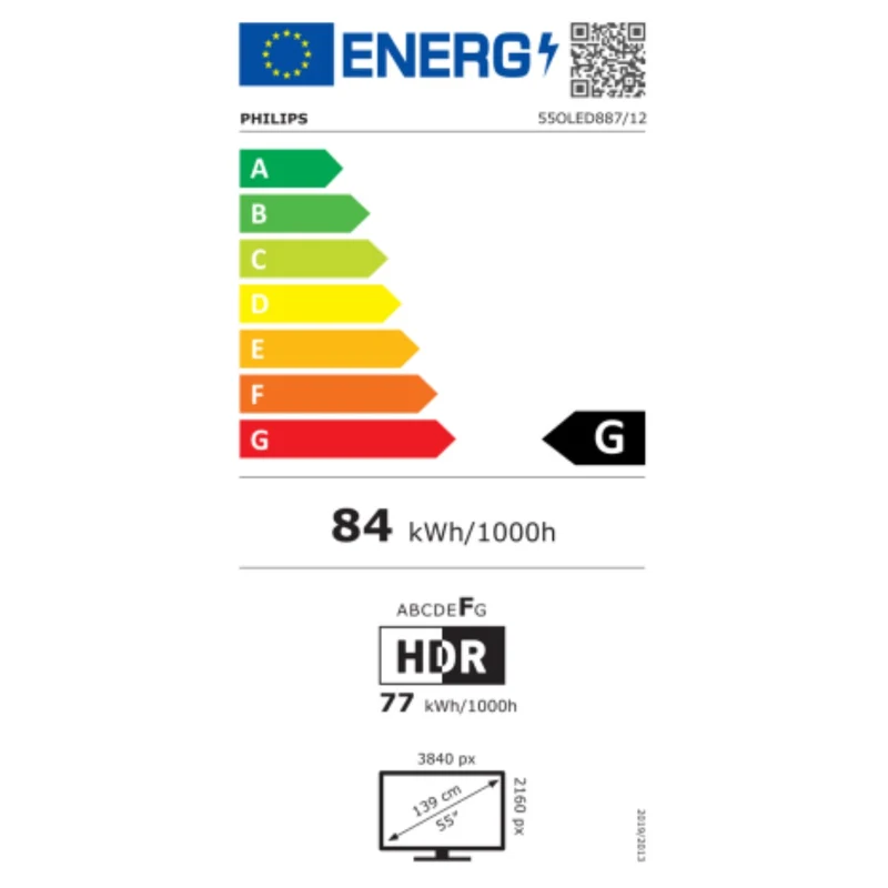 Smart TV Philips 55OLED887 55" 4K ULTRA HD OLED WIFI