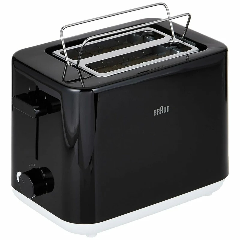 Grille-pain Braun HT 1010 BK 900 W Noir/Argent