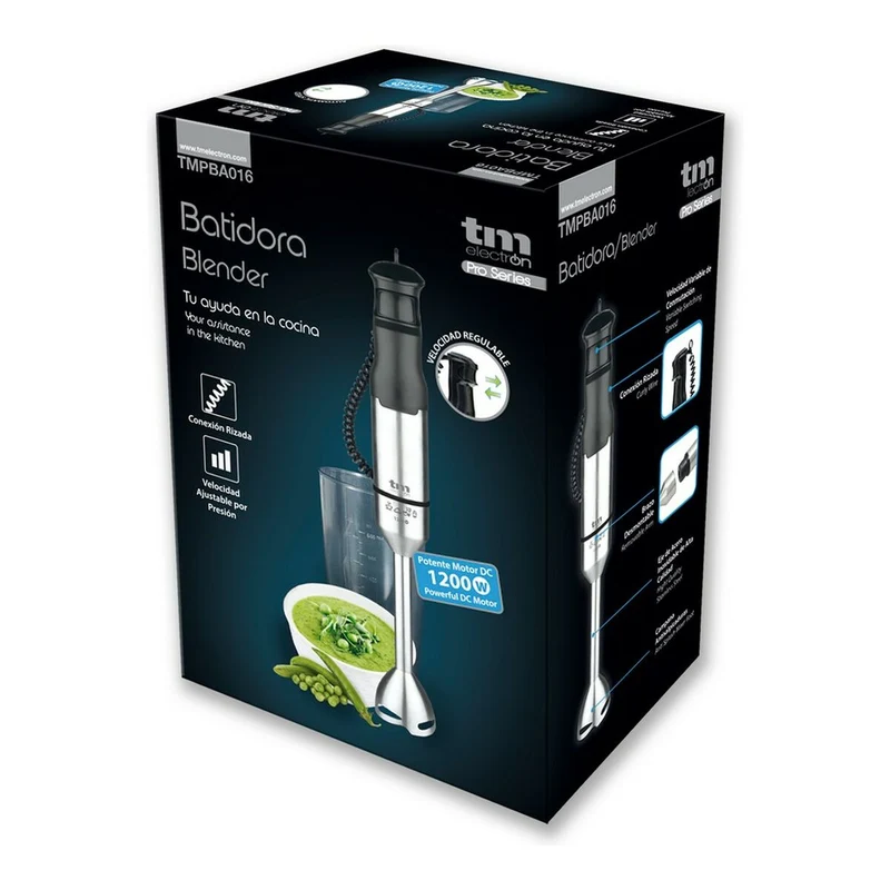 Mixeur plongeant TM Electron Inox 1200 W