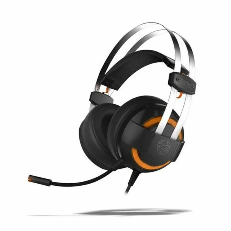 Casque de jeu avec microphone Krom Kode 7.1 Virtual NXKROMKDE Noir