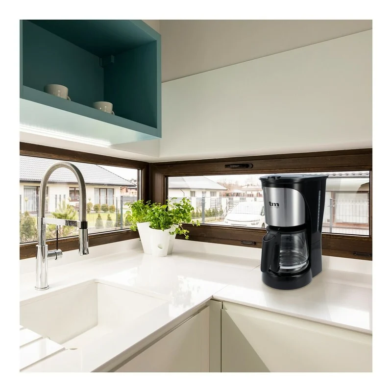 Cafetière filtre TM Electron 1000W 1,5 L 12 tasses
