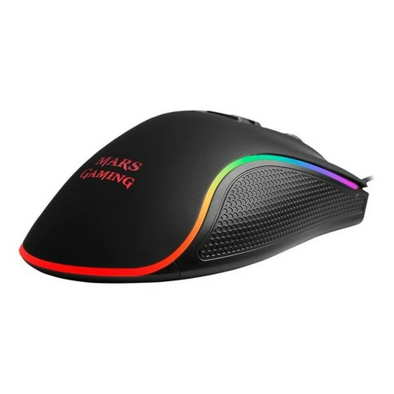 Souris de jeu à LED Mars Gaming MM218 10000 dpi Noir