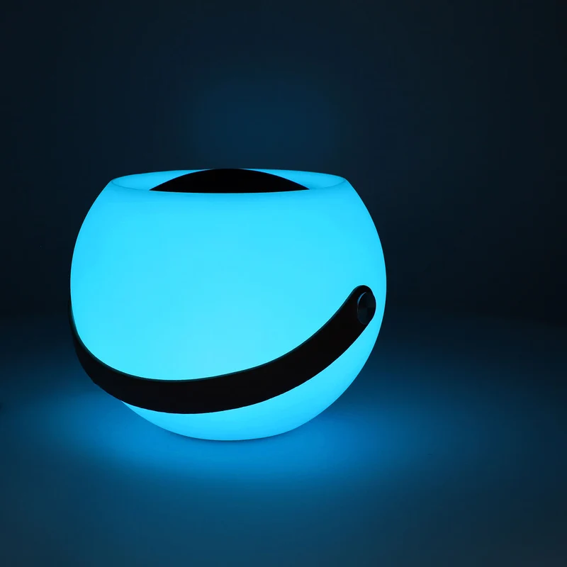 Enceinte Bluetooth avec lumière LED KSIX Bubble White 5 W Portable