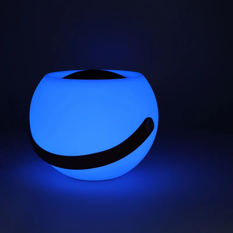 Enceinte Bluetooth avec lumière LED KSIX Bubble White 5 W Portable