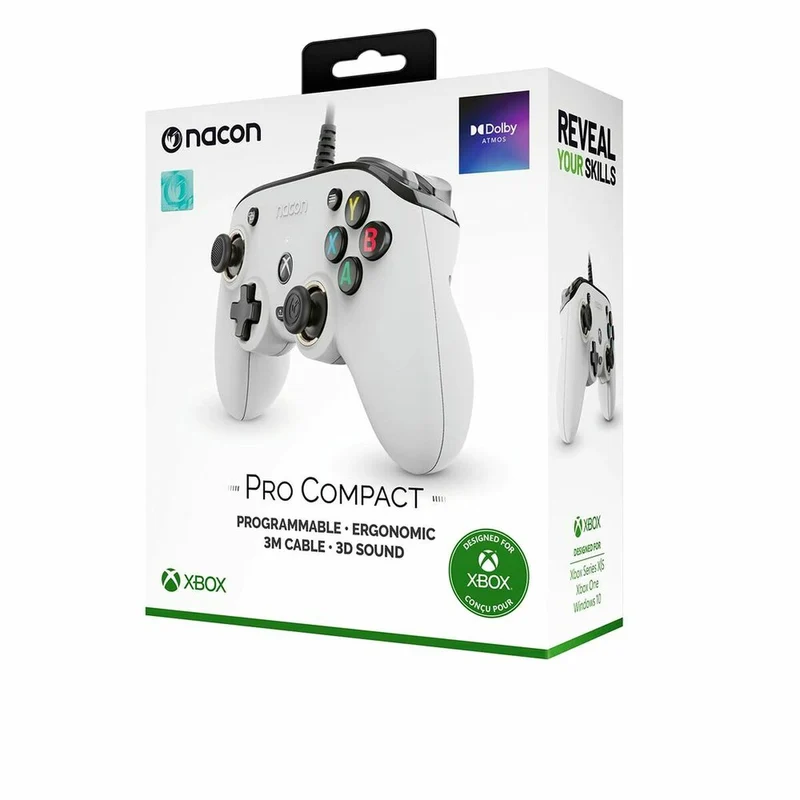 Joystick pour console de jeux vidéo Nacon XBXPROCOMPACTWHITE