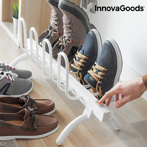 Séchoir à chaussures électrique InnovaGoods 80W blanc