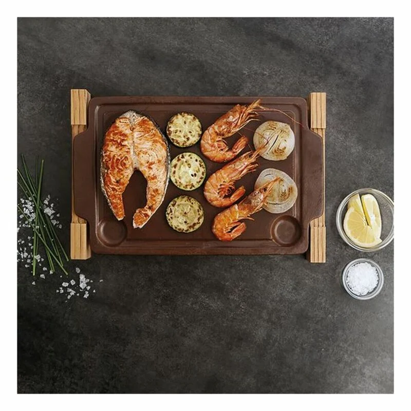 Grille de cuisson en pierre Anaflor en céramique (36,5 X 24 cm)