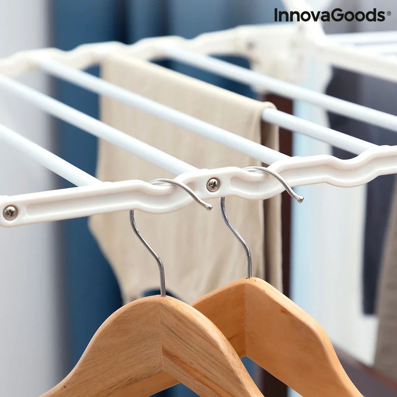 Sèche-Linge Pliant Avec Roues Flareck InnovaGoods