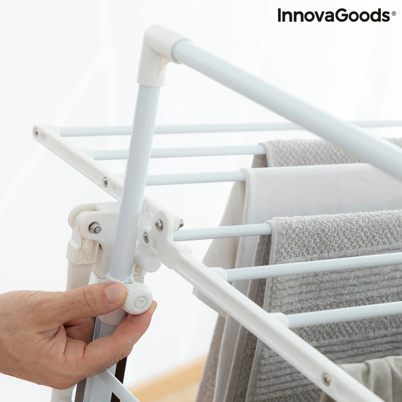 Sèche-Linge Pliant Avec Roues Flareck InnovaGoods