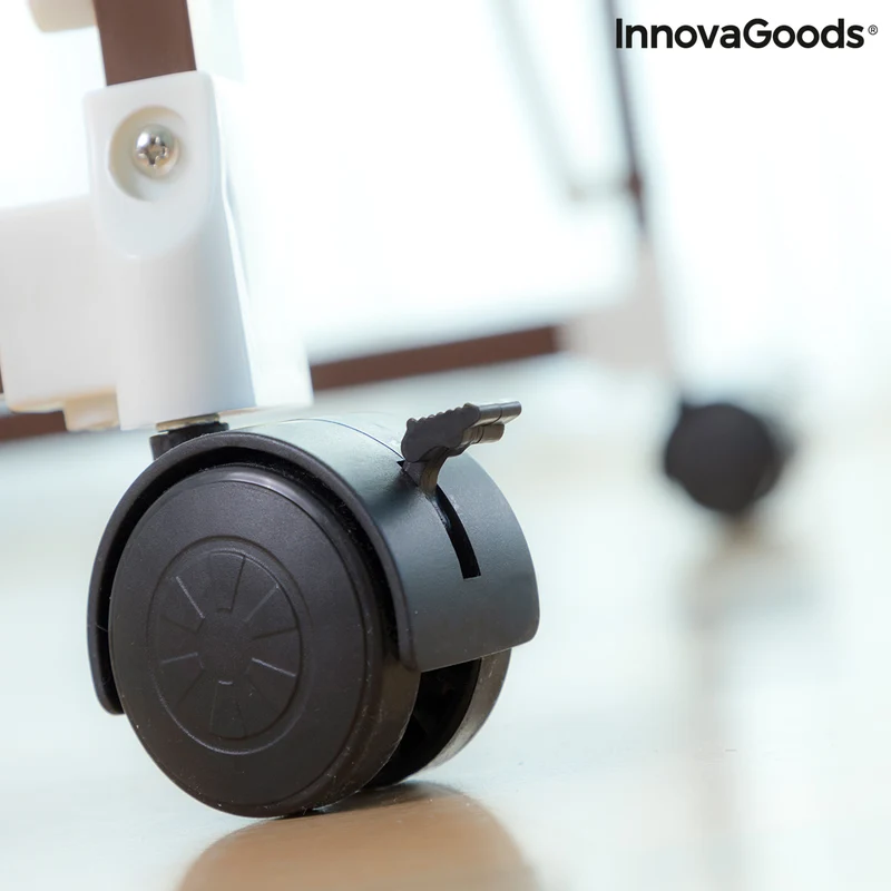 Sèche-Linge Pliant Avec Roues Flareck InnovaGoods