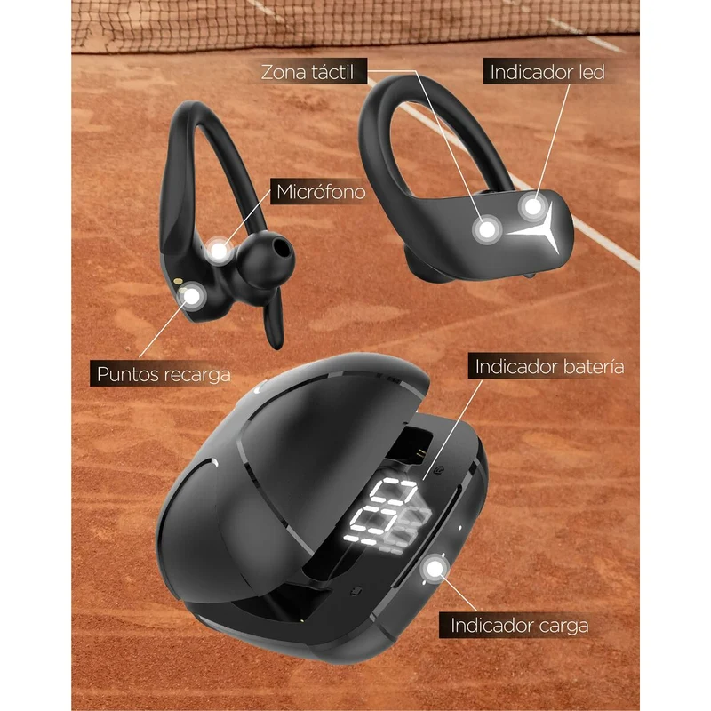 Casque de sport KSIX Sport Buds 2 700 mAh