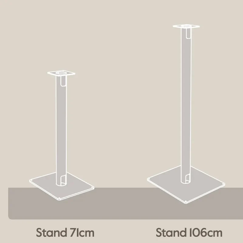 Pieds d'enceintes pour Dutch & Dutch 6c