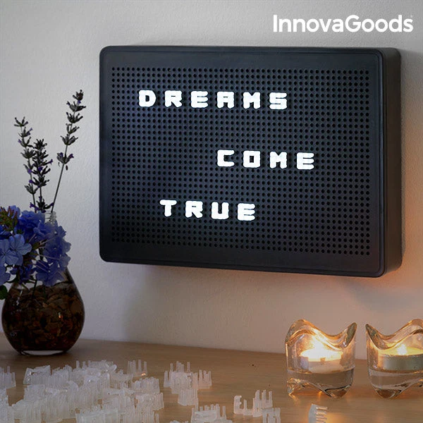 InnovaGoods Light-Up Peg Board