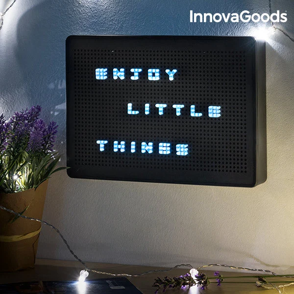 InnovaGoods Light-Up Peg Board