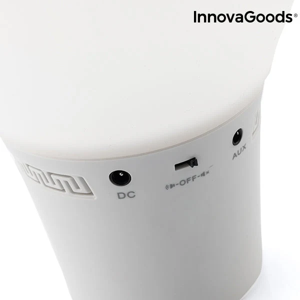 Silicone LED Touch Lamp with Speaker Silitone InnovaGoods