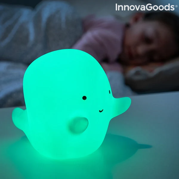 Ghost Multicolour LED Lamp Glowy InnovaGoods