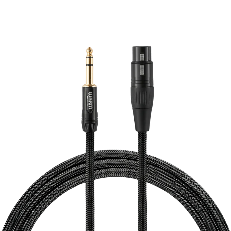Warm Audio Premier Series - Câble XLRf-TRSm