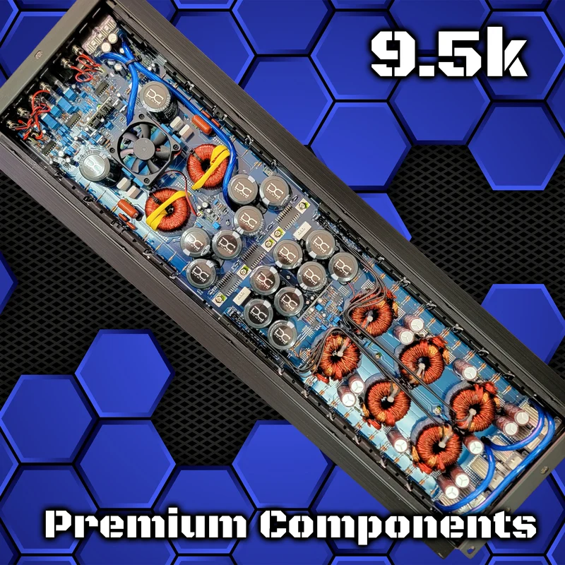 9.5k 9500 watt Mono Block Amplifier