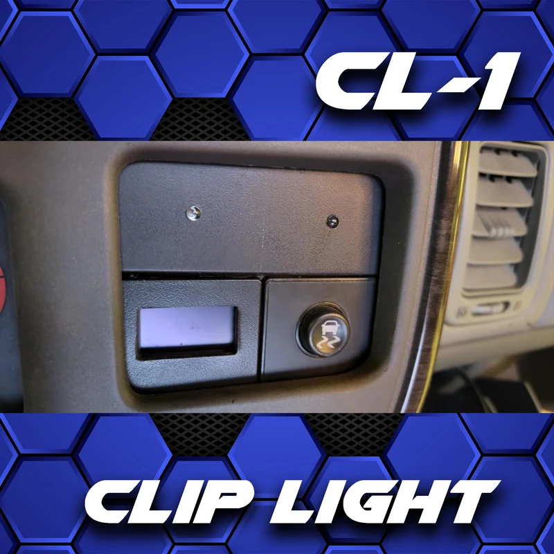 DC Audio Clip Light Indicator
