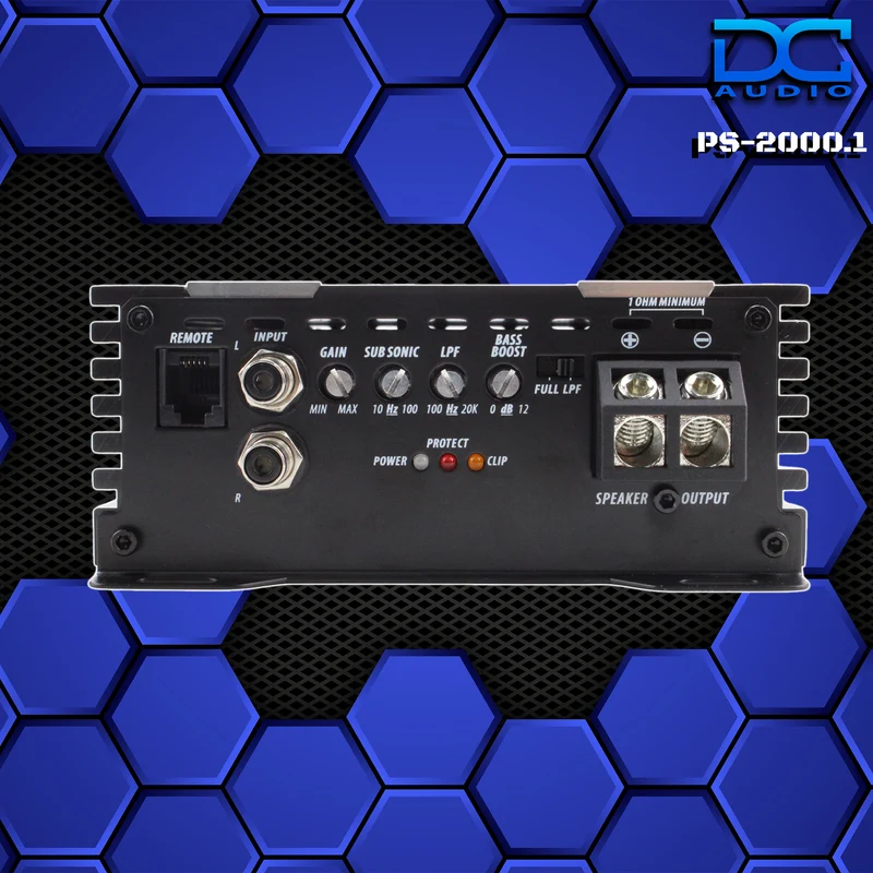 PS2000x1 - Mini Full Range Mono Block Amplifier