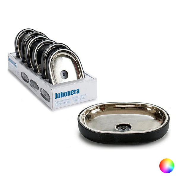 soap dish Steel (9,5 x 2,5 x 13 cm)