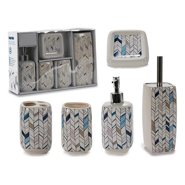 Bath Set (24 x 10,5 x 36 cm) (5 pcs)