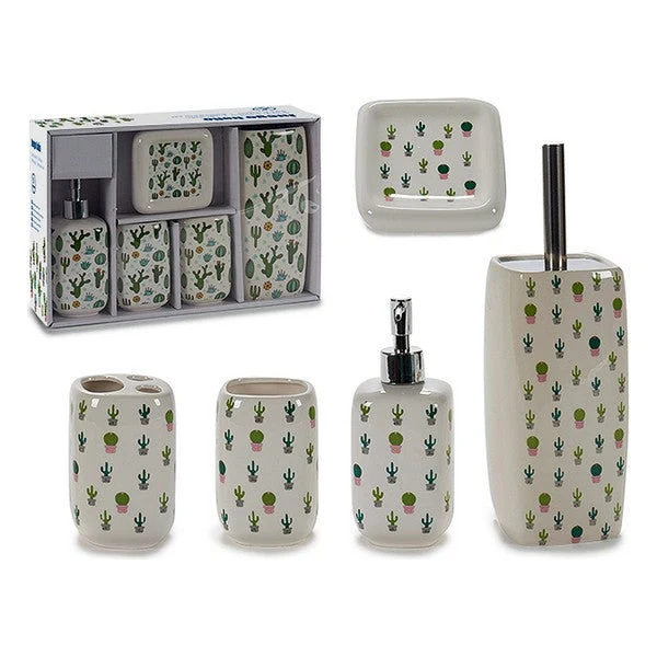 Bath Set (24 x 10,5 x 36 cm) (5 pcs)